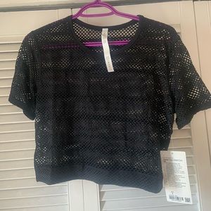 NEW Lululemon Mesh Crop Top